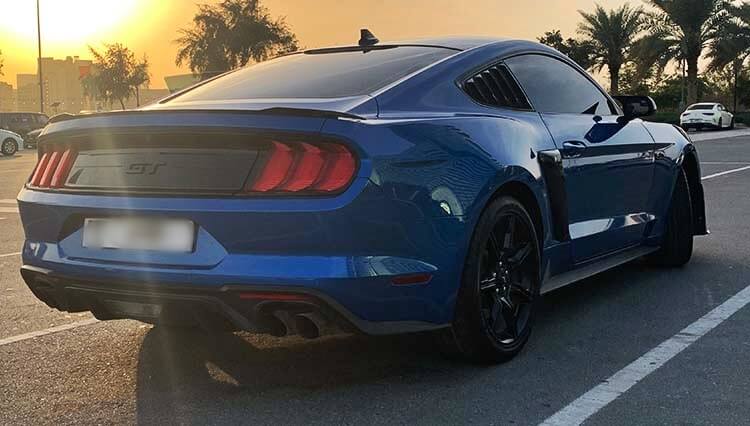 Ford Mustang GT V8 5.0 Rental Dubai